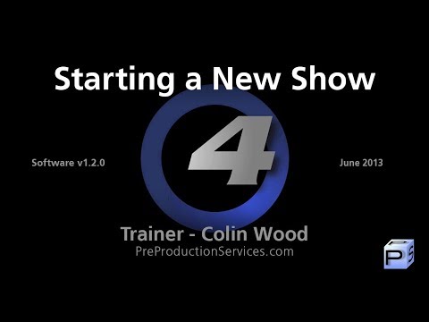 Hog 4 Tutorial 1: Starting A New Show