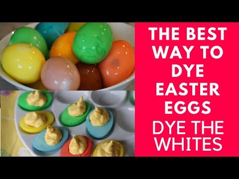 The Best Way To Dye Easter Eggs: Dye the Egg Whites