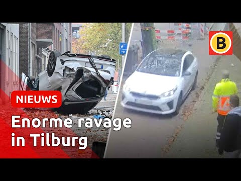 ZWARE CRASH nadat BELLENDE BESTUURDER op VLUCHT SLAAT | Omroep Brabant
