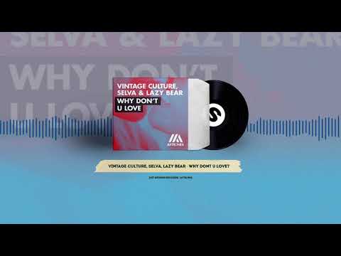 Vintage Culture, Selva, Lazy Bear - Why Don't U Love (Spinnin' Records)