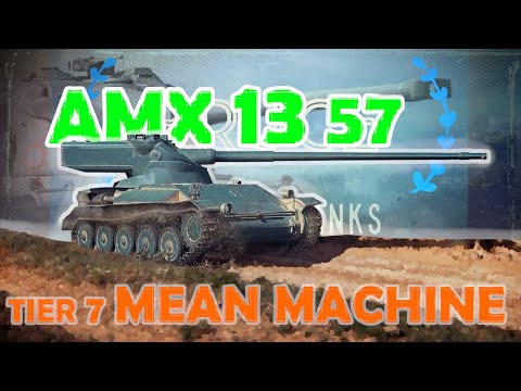 AMX 13 57 | Tier 7 Mean Machine | How to play light tanks in World of Tanks | WoT with BRUCE