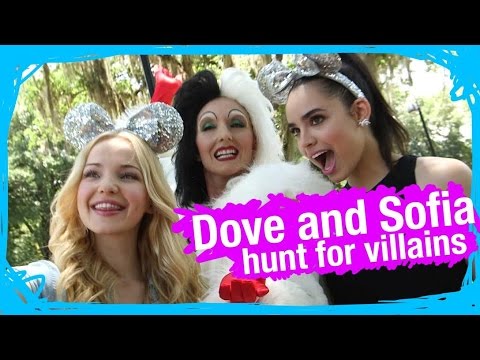 Dove Cameron & Sofia Carson on the Hunt for Disney Villains | WDW Best Day Ever