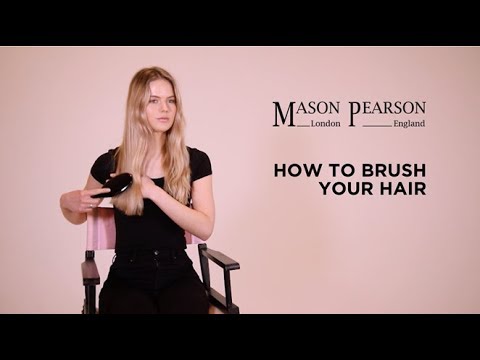 How to brush your hair properly