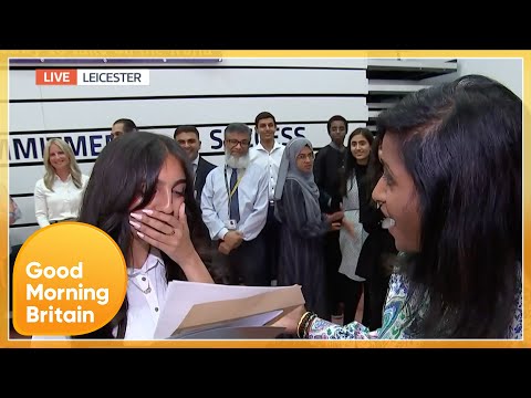 GCSE Pupils Open Their Exam Results Live On Air | Good Morning Britain