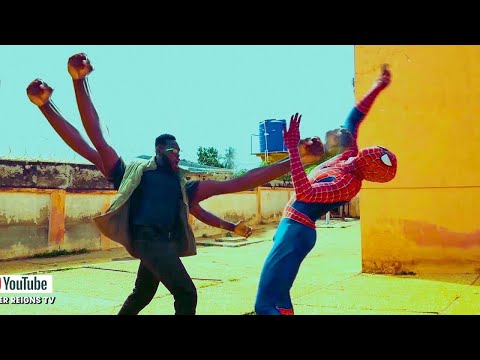 Africa got talent. Local hot short action film  2021 - Spiderman vs Cocoa