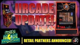iiRcade Retail Partners Announced for when Kickstarter Ends!