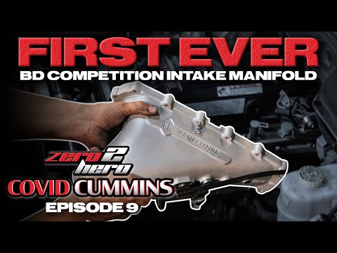 BD Competition Intake Manifold Install, Red Head Box & ARB Compressor \\ COVID CUMMINS EP. 9