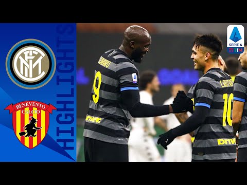 Inter 4-0 Benevento | Lukaku Scores Twice For Hosts! | Serie A TIM
