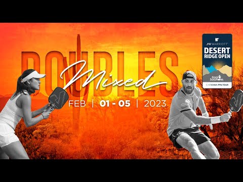 JW Marriott Desert Ridge Open Powered by Foot Solutions (2nd Stream) - Mixed Doubles