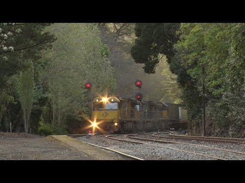Aurizon Intermodal with X class at Mt Lofty.