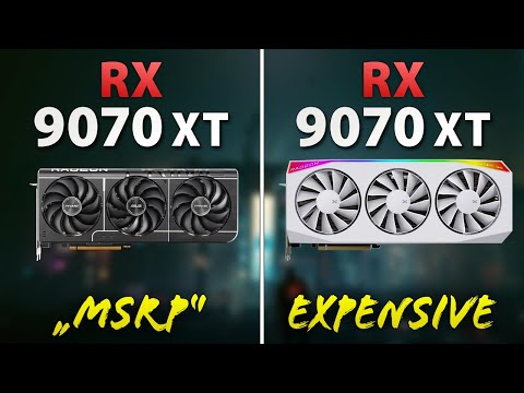 RTX 9070 XT : ASUS Prime vs XFX Mercury