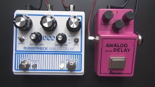 Video thumbnail for Ibanez AD-80 vs. DOD Rubberneck by DelayDude