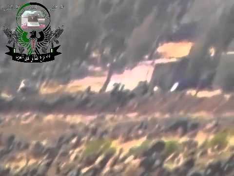 رصد الكتيبة 26 في بلدة الشيخ سعد في ريف درعا من قبل لواء درع عشائر جبل العرب
