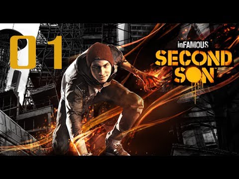 Let´s Play inFAMOUS Second Son PS4 [Gameplay] [HD] [German] Part 1 - Delsin Rowe stellt sich vor