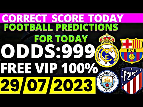 CORRECT SCORE TODAY ( football predictions today )FIXED MATCHES SOCCER TODAYPREDICTIONS ODDS #1xbet