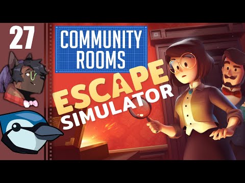 Let's Play Escape Simulator Co-op Part 27 - Community Rooms: Darth Vader's Castle & Clockwork Inc.