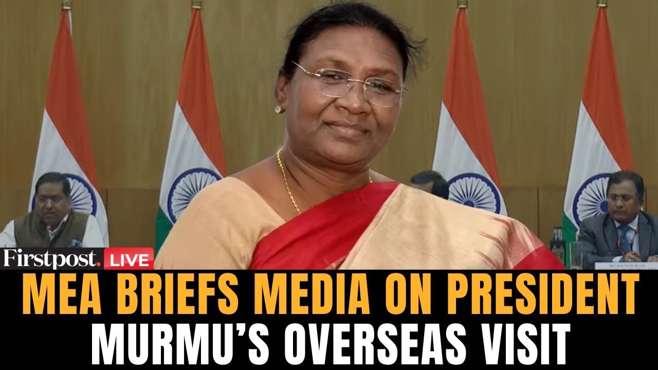 LIVE: MEA Holds Special Briefing on President Droupadi Murmu's Visit to Botswana and Angola | N18G