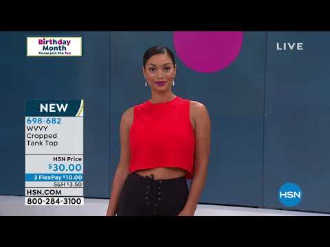 WVVY Cropped Tank Top