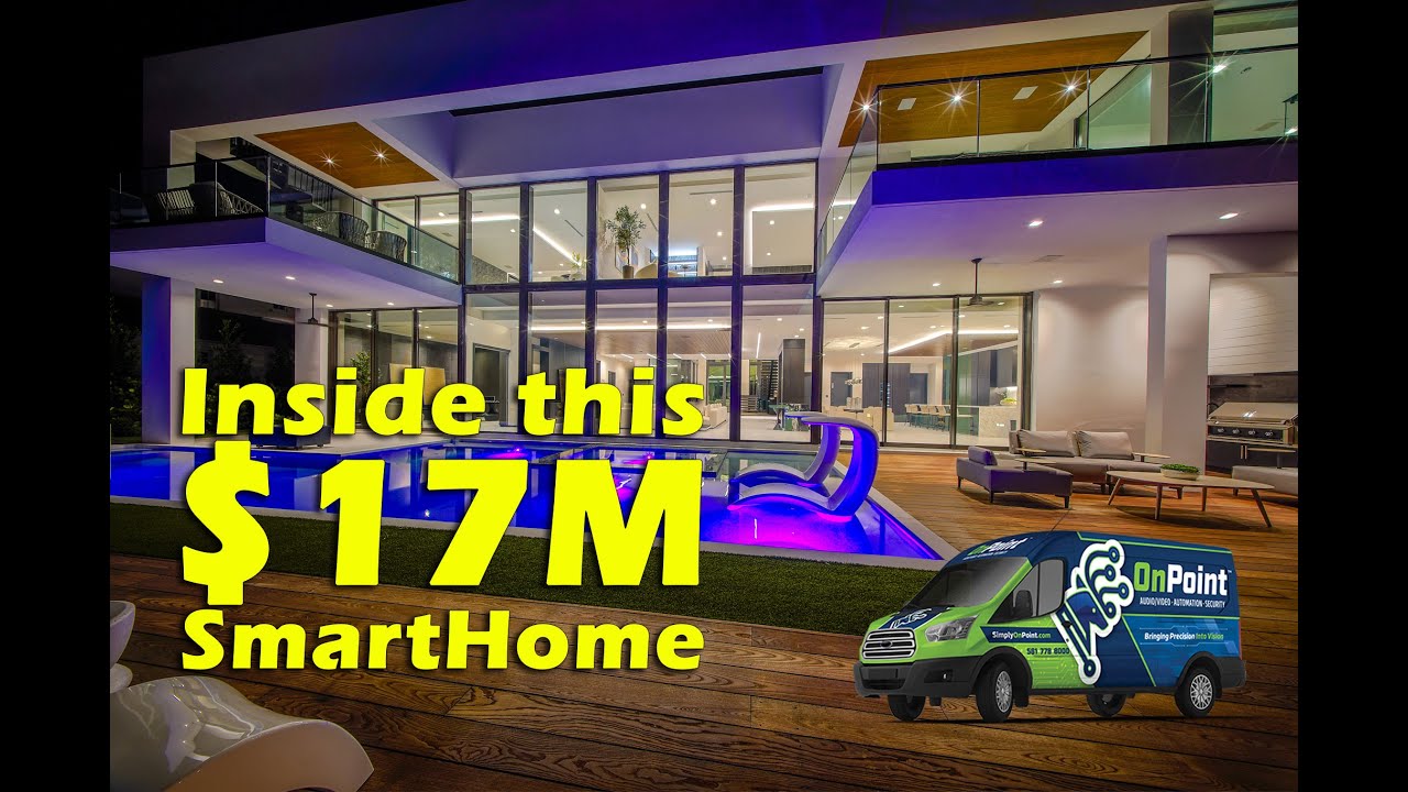 Inside a Beautiful $17M Luxury Smart Home Boca Raton Lutron Lighting, Josh.ai & Invisible Speakers