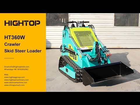 HT360W skid steer loader operation video