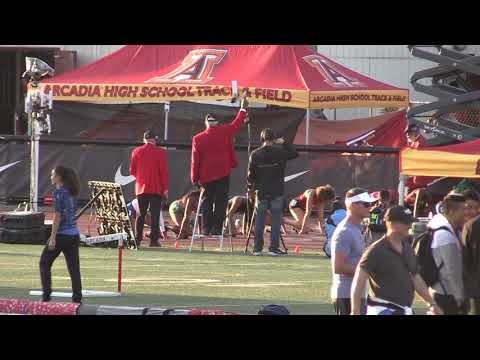 Arcadia Invitational: Girls Seeded 100m