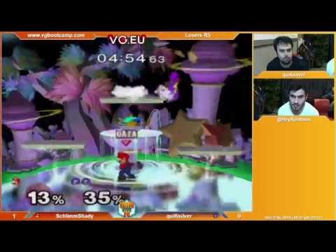 OMD#4 - SchlimmShady (Mario) Vs. quiKsilver (Samus) - Losers Round 5 - Melee