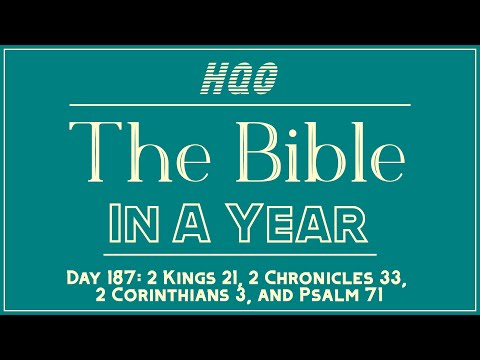 Day 187 | Read the Bible in a Year