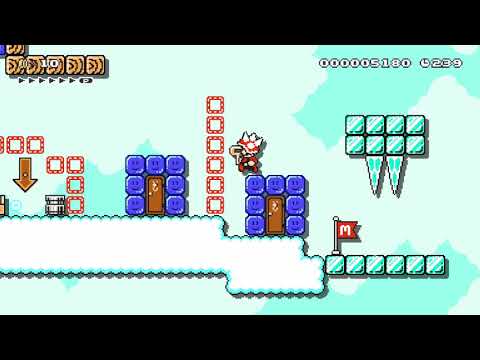SMM2 - Mario and the Beanstalk - By Ethor (Super Mario Maker 2)