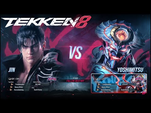 CherryBerryMango (Jin) Vs. Eyemusician (Yoshimitsu) - Tekken 8
