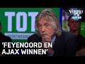 Toto-voorspelling: 'Feyenoord en Ajax winnen' | VERONICA INSIDE