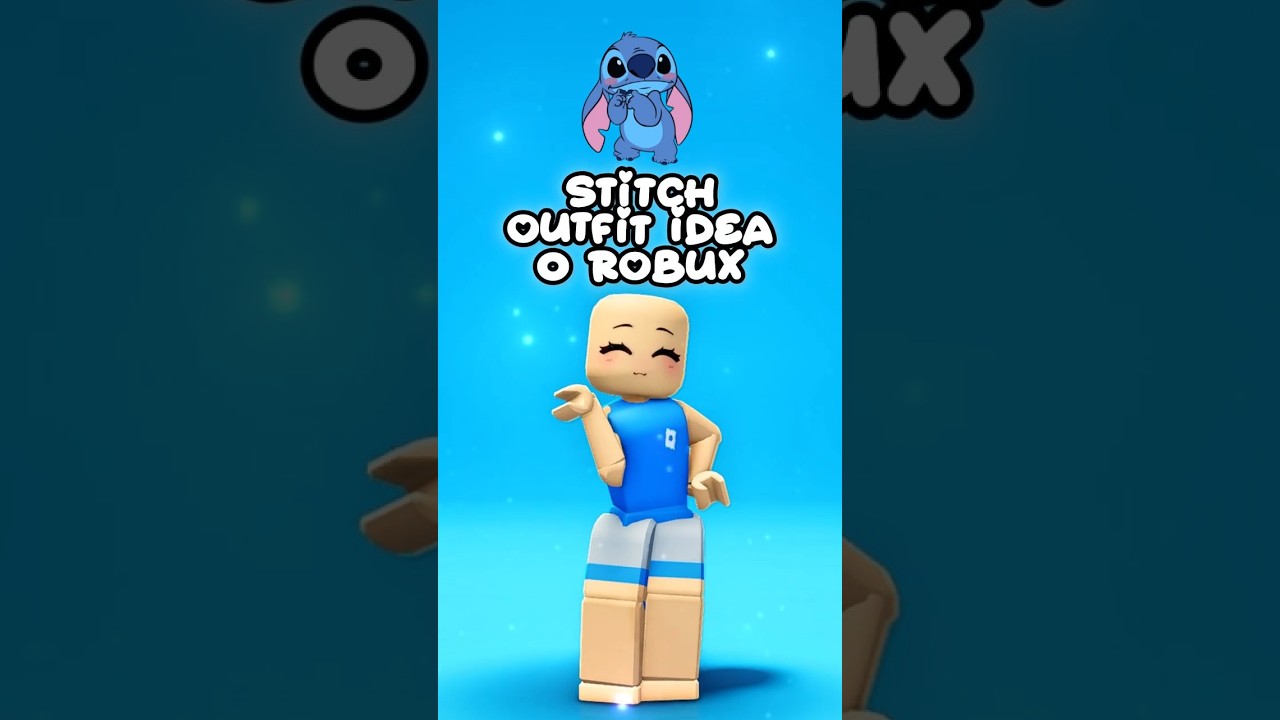 0 Robux Outfit Idea 🥰💙 Stitch #roblox  #robloxshorts #robloxoutfits #lanahyt