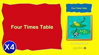 Kidzone - Four Times Table