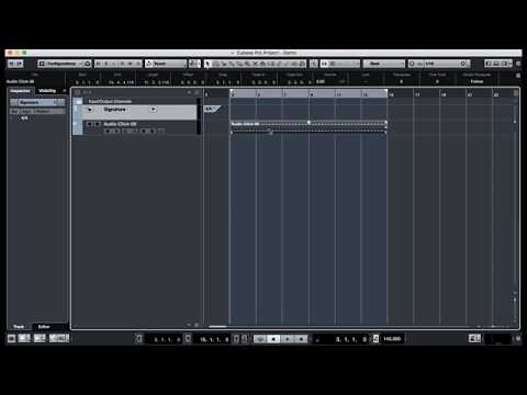 Rendering a metronome/click as audio track in Cubase