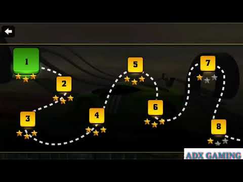 Impossible Stunt Car Tracks 3D: Green Car Driving Stunts Levels 13 & 14 - Android GamePlay