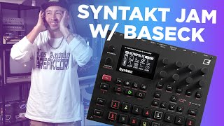 Video thumbnail for Baseck Plays : Elektron Syntakt : 12 Track Analog & Digital Synthesizer / Drum Computer by Perfect Circuit