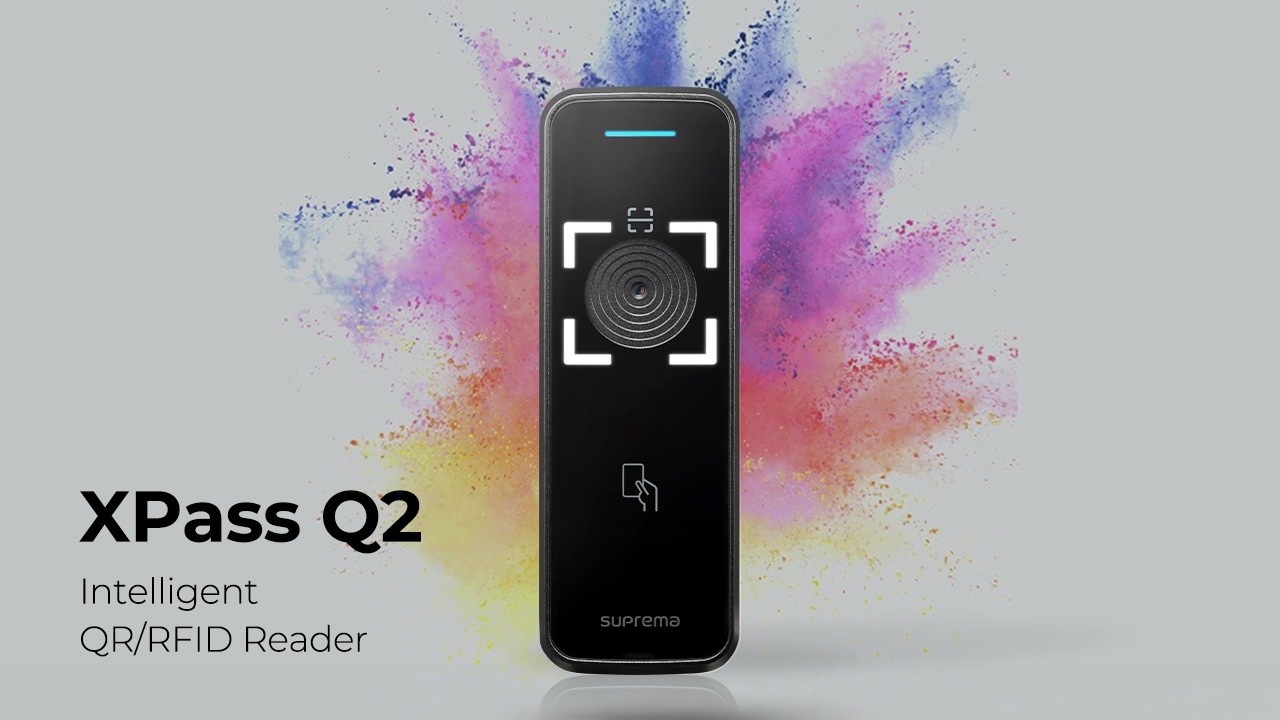 Suprema xPass Q2 — Lector inteligente QR/RFID