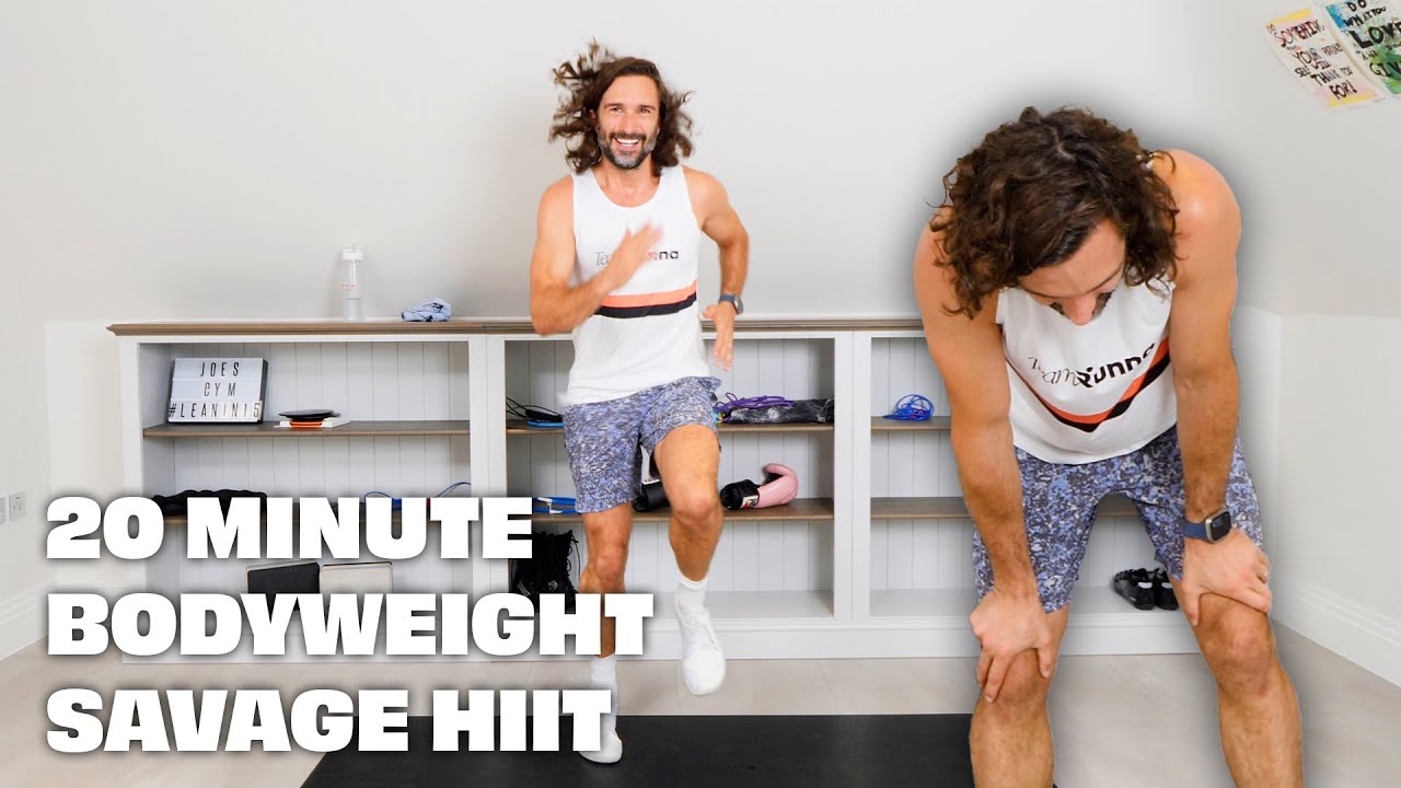 NEW!! No Equipment Cardio Workout | Joe Wicks Workouts
