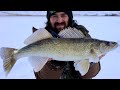 Video Thumbnail for ANYONE Can Catch Winter Walleye's Doing THIS