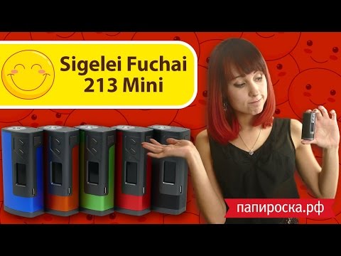 Sigelei Fuchai 213 Mini 80W TC - боксмод - видео 1