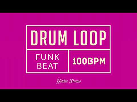 Funk Drum Loop 100 BPM