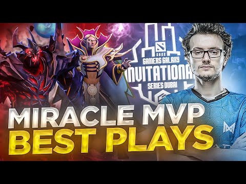 Miracle-, MVP of Team Nigma of GAMERS GALAXY: Dota 2 Invitational Dubai - Best Plays Dota 2