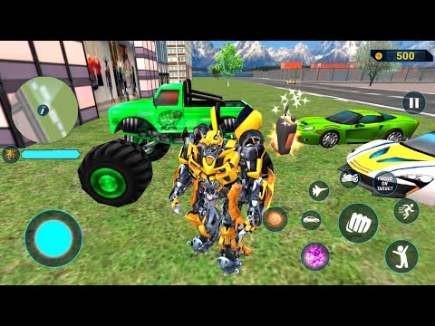 Optimus Prime Multiple Transformation Jet Robot Car Game Unlocked 1- 2 #2021 | David Gaming