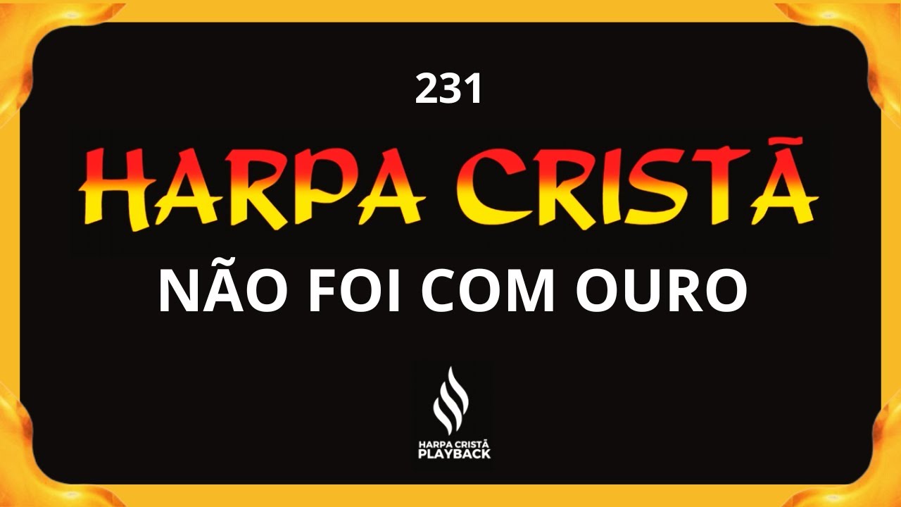 NÃO FOI COM OURO playback