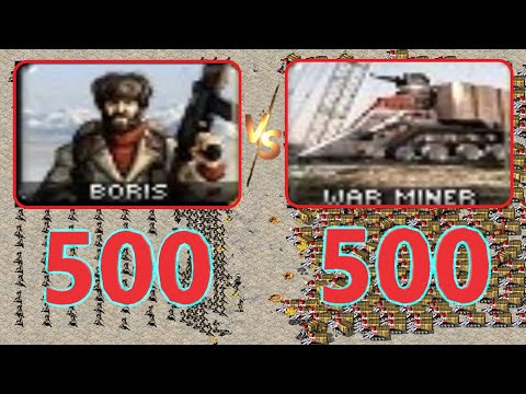 Boris vs War Miners - Red Alert 2