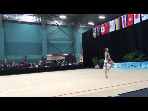 Xiaolan Xu - Hoop - 2012 Kellogg's Pacific Rim Championships