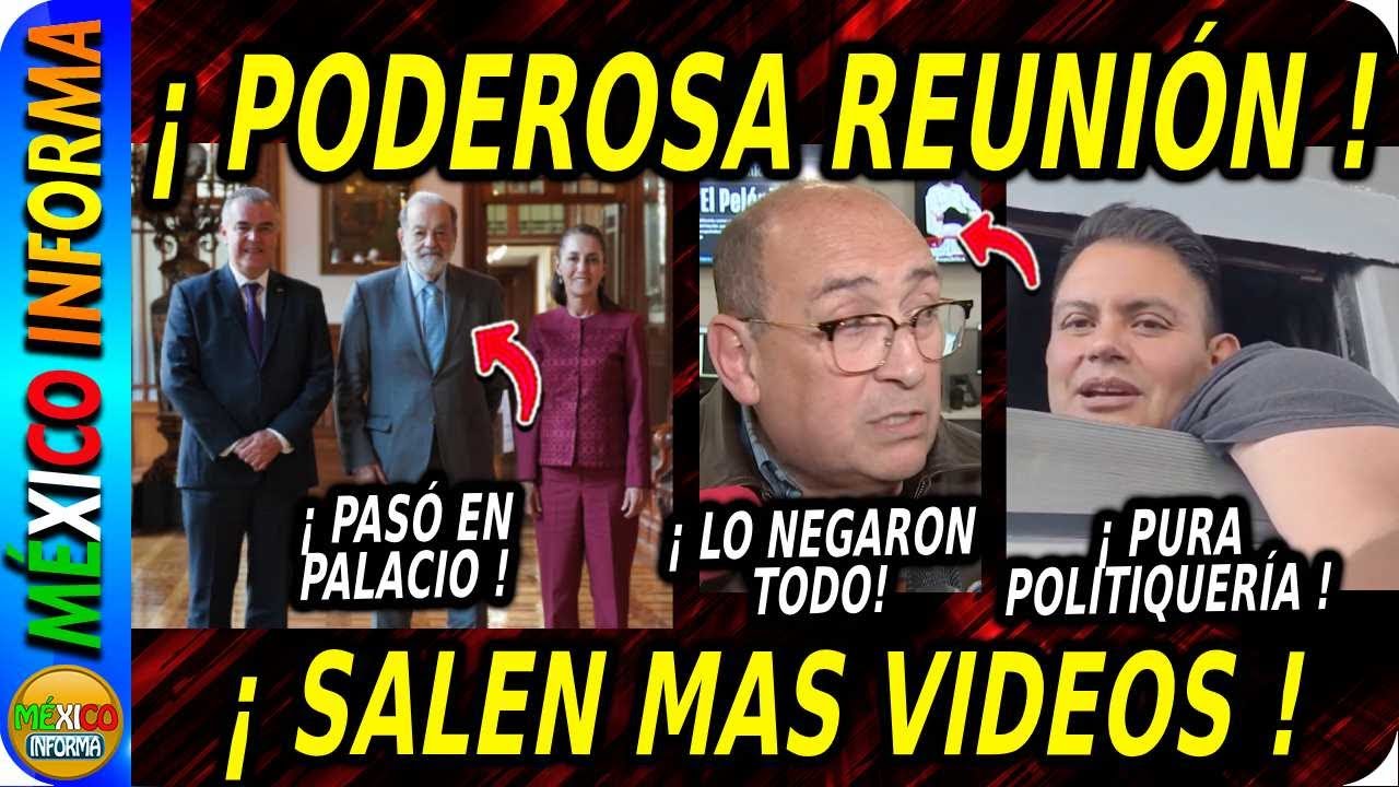 ¡PODEROSAS REUNIONES EN PALACIO! LA PRESIDENTA HACE EL LLAMADO. PRIANISTAS LO NIEGAN. ARDOR TOTAL