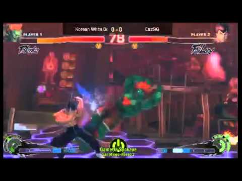 11-22-11 Korean White Boy vs. EazGG (Loser's Finals) Part 1