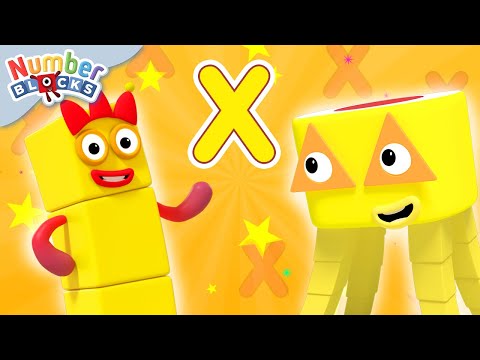 La Multiplicación, NIVEL 3 | Episodios completos - 123 | Numberblocks en Español