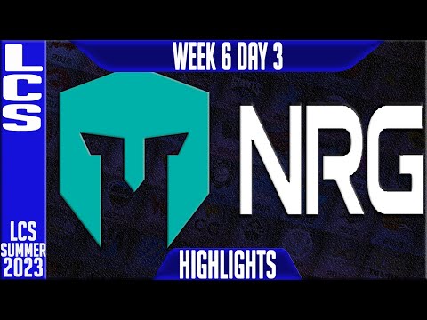 IMT vs NRG Highlights | LCS Summer 2023 W6D3 | Immortals vs NRG Esports