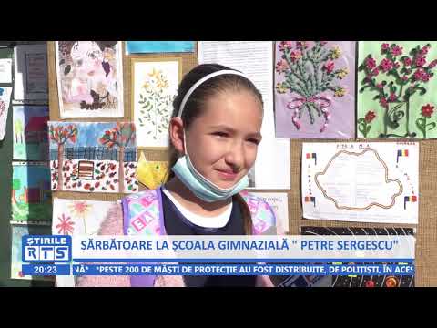 SĂRBĂTOARE LA ȘCOALA GIMNAZIALĂ   PETRE SERGESCU